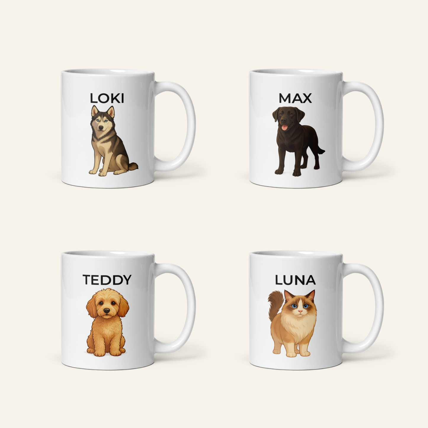 Custom Pet Photo Mug