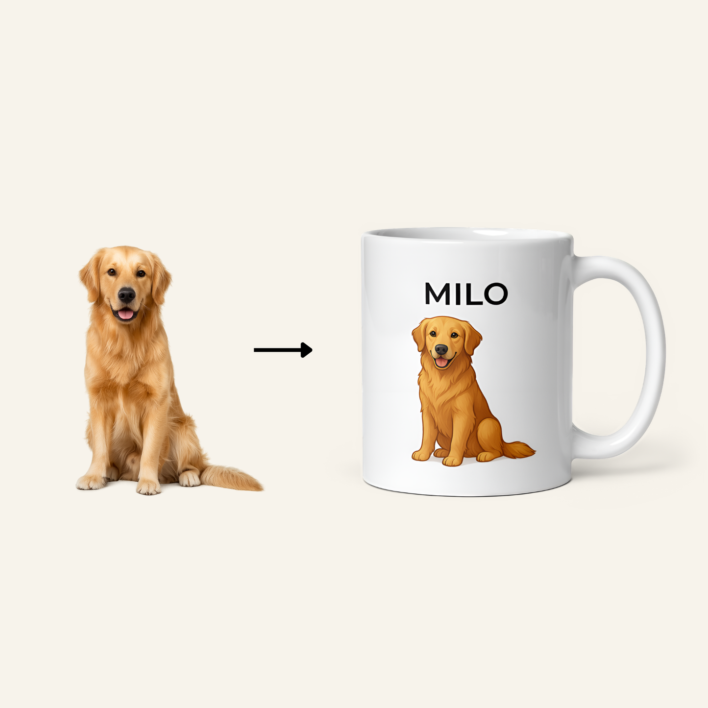 Custom Pet Photo Mug